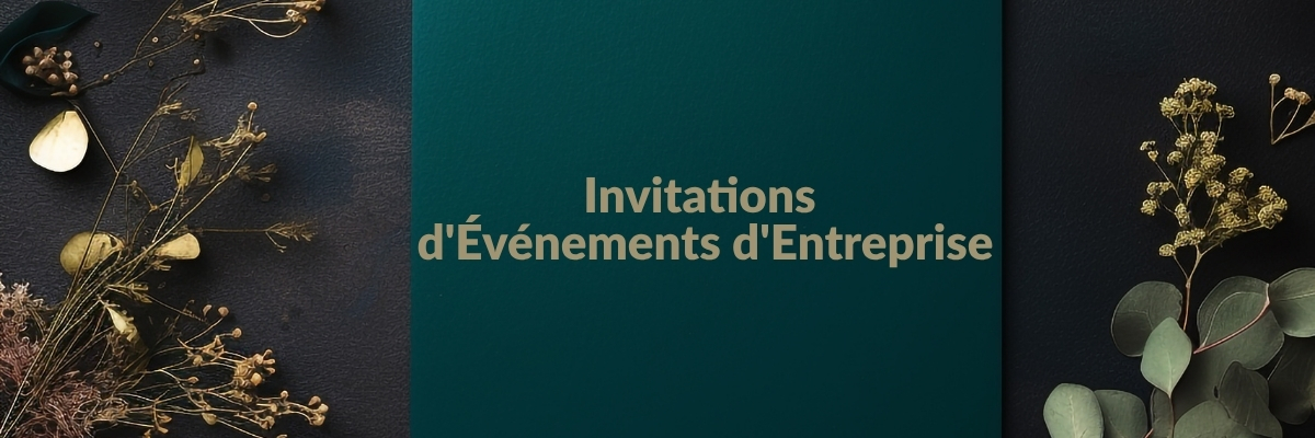 Invitations d'Événements d'Entreprise